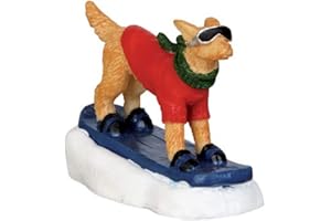 Lemax Village Collection Snowboarding Dog # 42222
