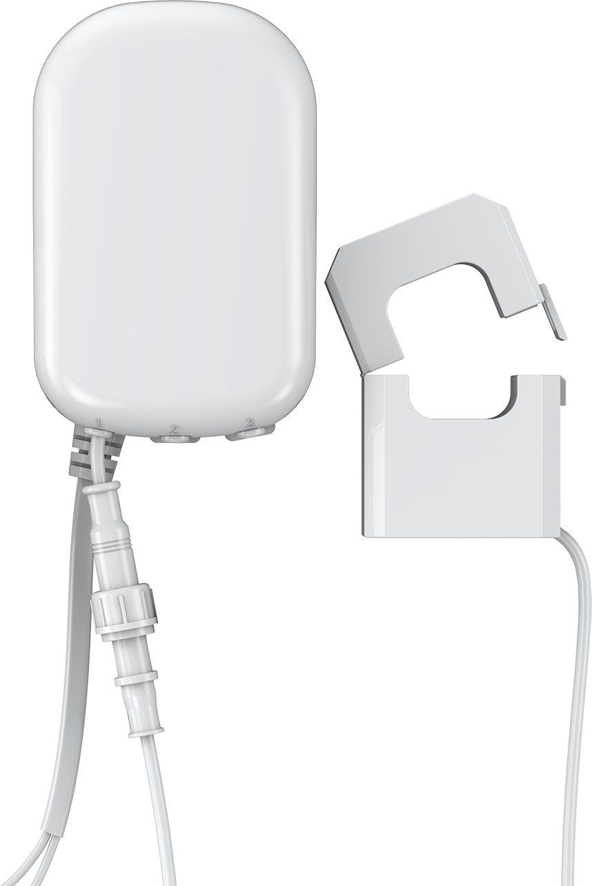 Aeotec Home Energy Meter Gen5, Z-Wave Plus Smart Electricity Usage Monitor, Report Real Time Power Consumption, 1 Clamp, Detect up to 60 amps for Single Phase System