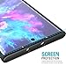 TOZO for Samsung Galaxy Note 10 Plus Case PC + TPU Clear Hard Back Panel Hybrid PC+TPU Protect Cover Shock Absorption Back-Transparent Bumper for Samsung Galaxy Note 10+ 5G Black