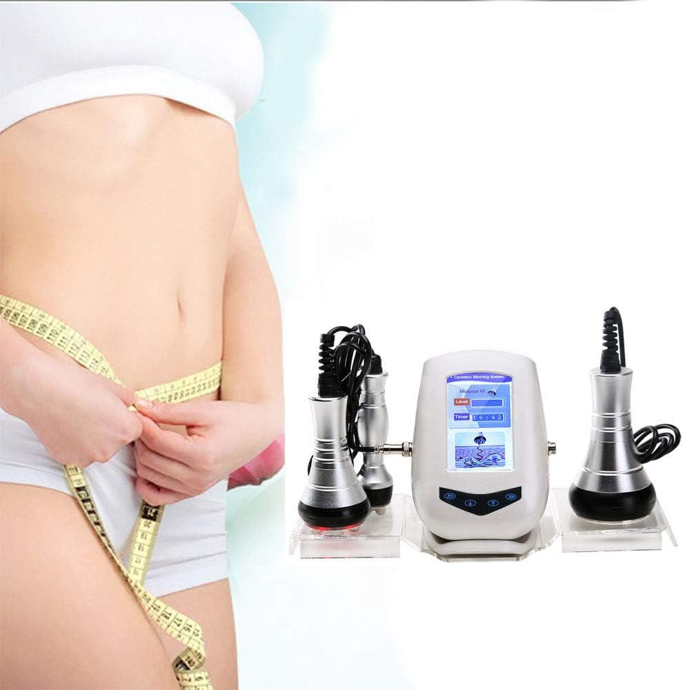 CSFM 5 in 1 Cavitation Vacuum Bipolar RF Laser Slimming Machine Wrinkle Remvoal Fat Freezing Slimming Body Machine for Arms Legs Hip Thigh