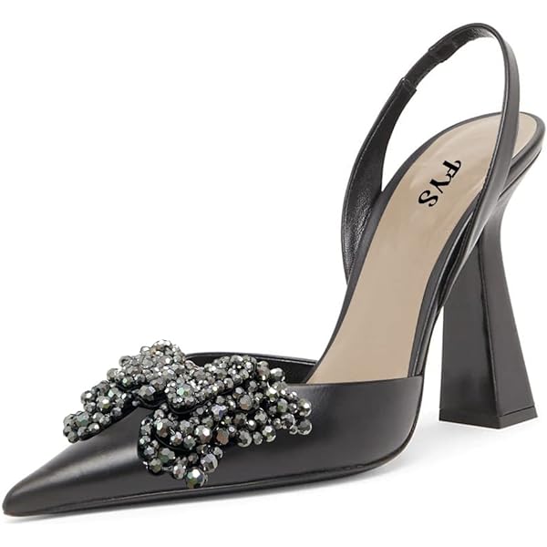 Crystal Slingback Sandals｜Herlipto Crystal Slingback Sandals｜Herlipto