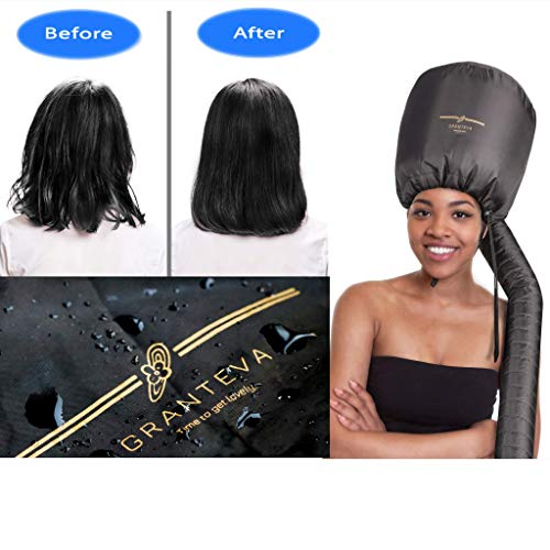 Hood Hair Dryer Attachment by Granteva Relax, Speeds Up Drying