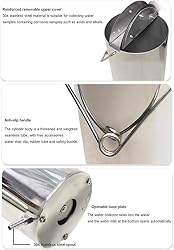 GXLHJKB Adjustable Water Sample Dipper Swing