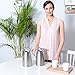64 Oz 18/10 Stainless Steel Coffee Carafe Thermos Carafe Double Walled with press button Vacuum Carafe Insulated by Gabbay