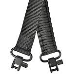 CVLIFE Paracord 550 Two Points Sling Adjustable Rope Quick Swivel