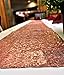 Rose Gold Party Decorations 173 Pack For Easy Party Setup – Rose Gold Party Supplies Includes 18 Rose Gold Balloons, 1 Rose Gold Sequin Table Runner,2 Foil Curtains,50 Paper Straws,100 Glitter Pieces