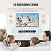 Bluetooth Sound Bar Portable Soundbar Wireless Speakers for Home Theater Surround Sound with Built-in Subwoofers for TV/PC/Phones/Tablets with Remote Controlthumb 1