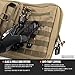 Savior Equipment American Classic Tactical Double Long Gun Bag Pistol Transportation Case w/Backpack Strap, 51 Inch Flat Dark Earth Tan