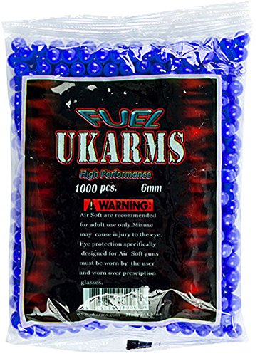 UKArms BBTac 1000 Bag .12g 6mm BBs for Airsoft Guns - Thumbnail 4