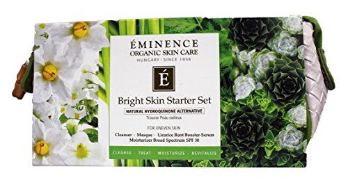 Eminence Bright Skin Starter Set (For Uneven Skin) 4pcs+1bag