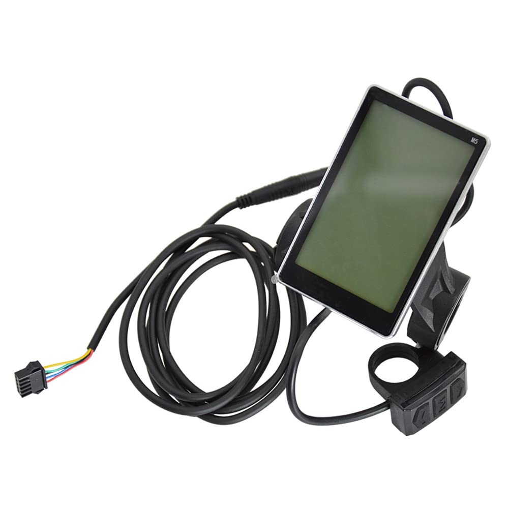 Hopbucan E-Bike Display Electric Bicycle Car Scooter Waterproof 5-Core LCD Display Panel