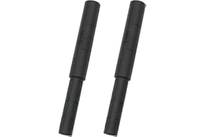 safycaby 2PCS 0.49 Inch Golf Club Extender Graphite Shaft Extension for Putter Iron and Golf Club Body
