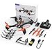 Cool Big Size Drone with FPV 720P HD Camera, APP Gravity Control, U842 Drone RC Quadcopter, 2 Batteries, 3D Flips and Headless Mode, for Beginners & Kids