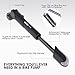 Bike Pump, Giwil Mini Bicycle Pump 120PIS Frame Pump with Bike Repair Kits for Multifunctional Bikes, Balls, Fits Presta & Schrader Valve
