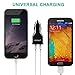 Nekteck Quick Charge 3.0 36W 2 Ports USB Rapid Turbo Car Charger Adapter for Samsung Galaxy S7/S6/ Edge/ Edge+, Note 5/ 4 / Edge, Nexus 6, HTC M9, Xperia Z3/ Z2, Moto X, LG G4 G5 and More, Black