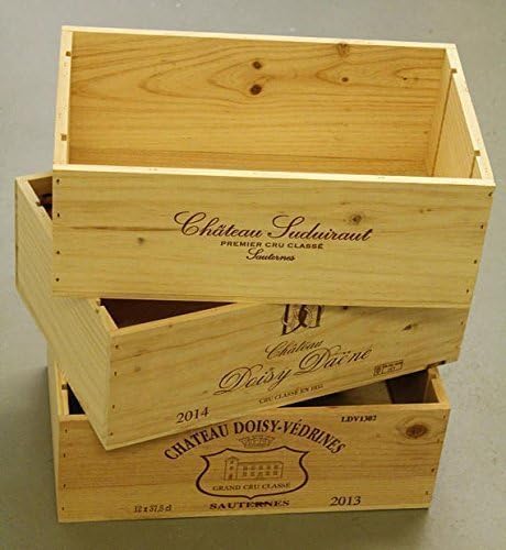Wine Box Decor Crate- 12 Bottle Size