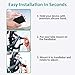 Bike Mount, Bovon Universal Bicycle Phone Holder, Adjustable Silicone Bike Handlebar Rack for iPhone XR XS Max 8 7 6 6S Plus, Samsung Galaxy S9 S8 Plus and Most 4.7