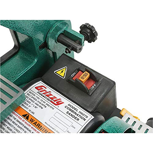 Grizzly Industrial H6070 1" x 30" Belt/5" Disc Combo Sander Pricepulse