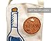 Earthwise Cotton Canvas Reusable Wine Gift Bag Tote Made in the USA (4 pack)