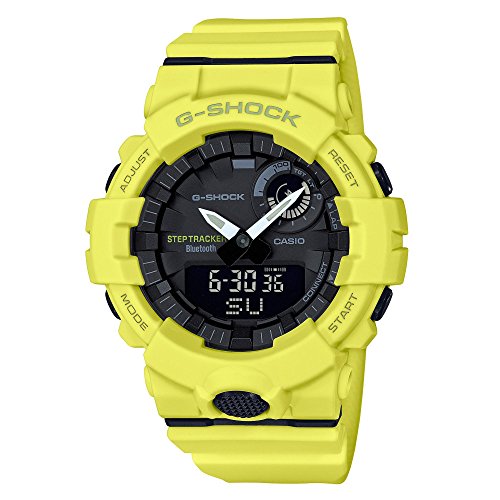 Men's Casio G-Shock Urban Trainer Yellow Watch GBA800-9A
