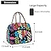 Leakproof Reusable Lunch Tote Bag Insulated Lunch Bag Cooler Bag Lunch Box with Adjustable Shoulder Strap Food Storage Container Meal Prep Organizer for Women Men Adult Work School Picnic - Leaf