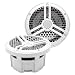Skar Audio SK65M 6.5" 2-Way Marine Full Range 320 Watt Coaxial Speakers, Pair (White) primary