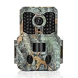 Clobo Trail Camera, 16MP 1080P Wildlife Scouting Hunting Camera with 120°Wide Angle Lens,0.2s Trigger Speed,2.4