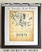 2019 Calendar - The Realm Of Middle Earth Map - 11x14 Unframed Calendar Art Print - Great Calendar for Lord of the Rings and Hobbit Fans