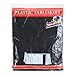 Party Dimensions Plastic Table Skirt, 29-Inches by 14-Feet - Black - 1 Pack