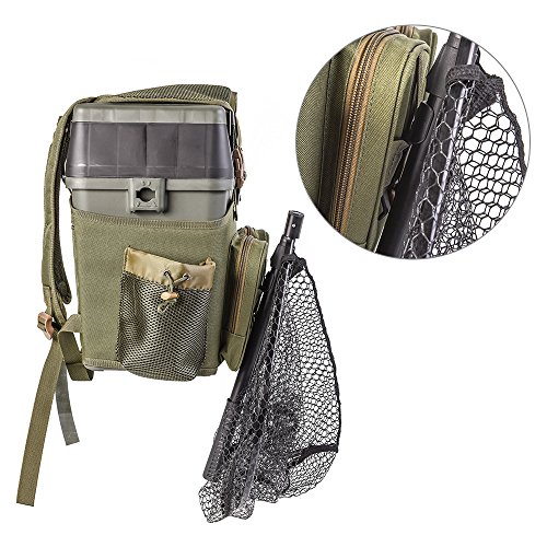 Toasis Foldable Fishing Landing Net for Fly Fishing Trout Bass Catch and Release Hand Net Nylon Mesh - Thumbnail 6