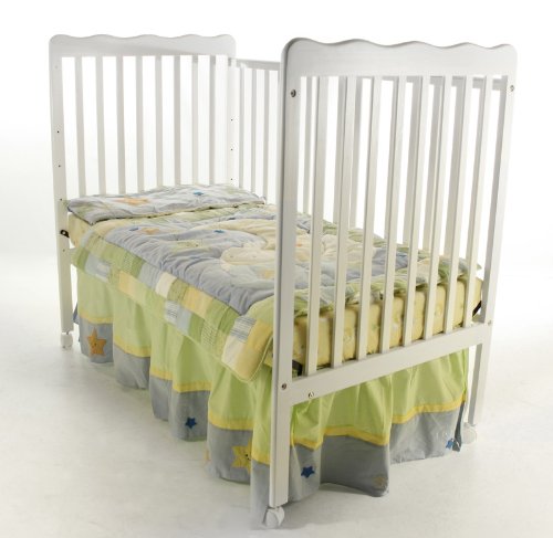 Dream On Me, Classic  3 in 1 Convertible Crib, White