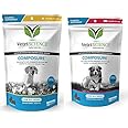 VETRISCIENCE Composure Calming Support for Dogs, Chicken & Bacon Flavor Value Bundle, 120 Count (Pack of 2)