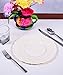 Silver Spoons Disposable Dinnerware Set|Vintage Collection, 10 Servings, Cream