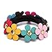 HY Fancy 7pc/10pc Stylish Stretch Hair Ties of Comfortable Elastic Cotton. These Cute Luxurious Hair Band Ponytail Holders are the Favorite Headband Scrunchie for Women and Girls (10 PCS:charming-02)