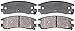ACDelco Silver 14D714MH Semi-Metallic Rear Disc Brake Pad Set with Hardware