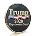 innoGadgets Trump Coin 2020 - Gold Plated Collectable Coin and Case - Black (Black, Trump Coin)