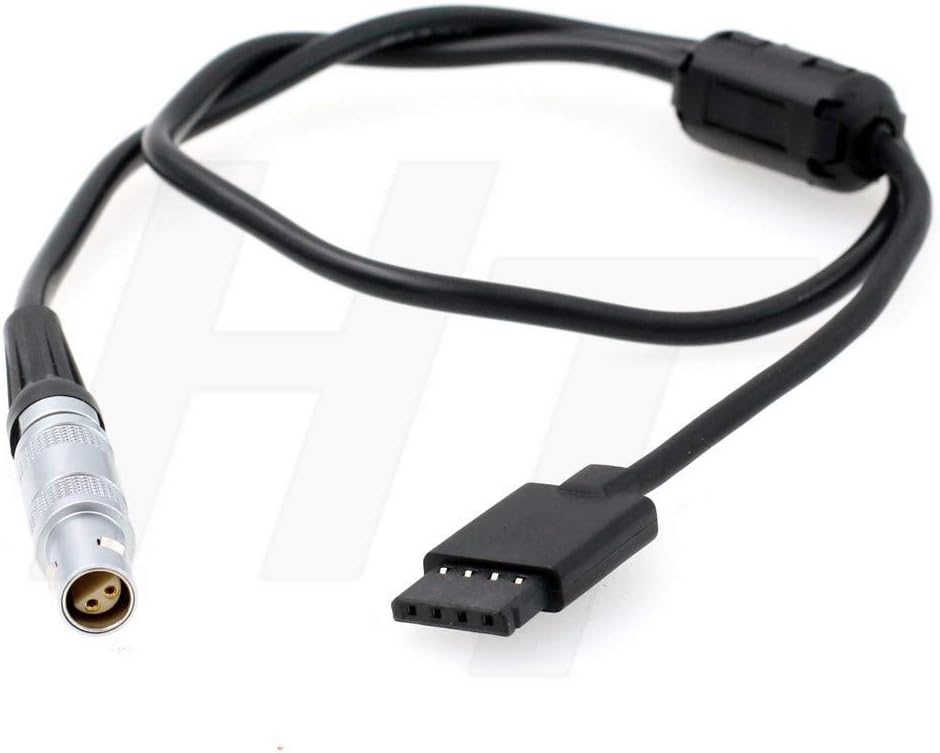 HangTon FFA 4 Pin Power Cable for DJI Ronin-S 12V to Z CAM E2 4K Camera 50cm - Image 3