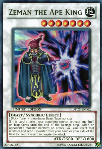 Yu-Gi-Oh! - Zeman the Ape King (DPC5-EN002) - 2011 Duelist Pack Tin - Limited Edition - Super Rare