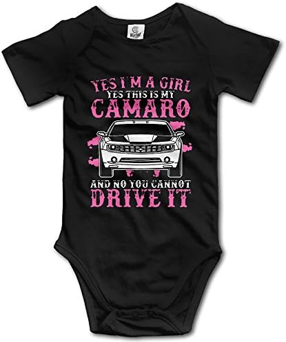 Newborn Clothes Yes I Am A Girl Yes This Is My Camaro Baby Onesie