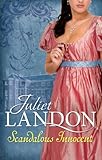 Front cover for the book Scandalous Innocent by Juliet Landon