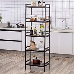 SONGMICS Adjustable Storage Shelf Rack, 5-Tier