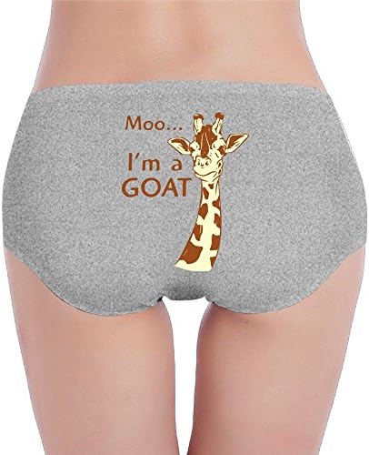 Riesd Women's Hot &amp; Sexy Cute Panties-Moo, I'm A Goat