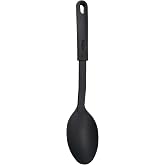 Norpro Nylon 12-Inch Solid Spoon, Pack of 1, Black