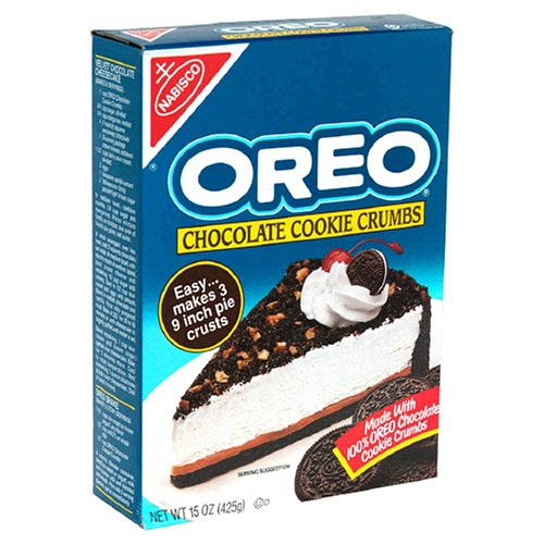 Nabisco oreo choc cokkie crumbs 15oz (044000048501)