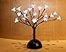 Fashionlite Natural Cherry Blossom Bonsai Tree Table Lamp,12-inch,20L,Home/Party/Festival/Christmas/Indoor Use
