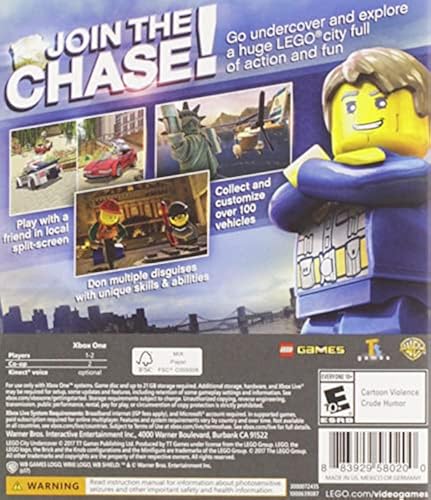 LEGO City Undercover Xbox One in Oman Whizz Games