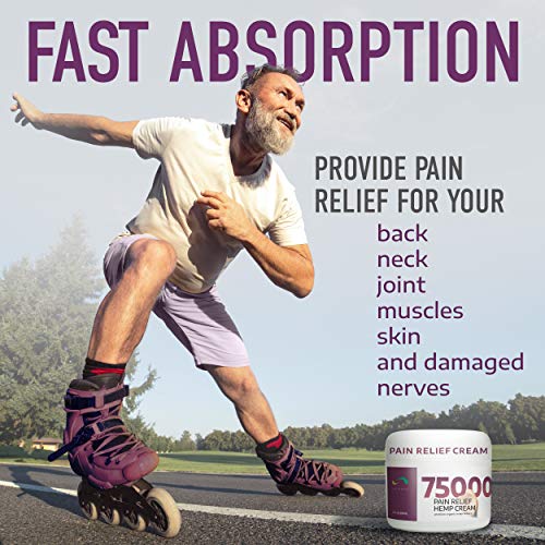Pain Relief Hemp Cream Maximum Strength Remedy for Pain Relief