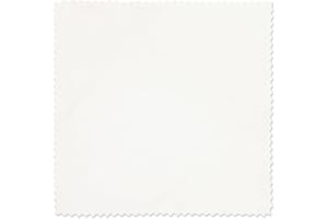 1-Pack Chamois Cloth 6"x 6" Glasses Cleaning Cloths for Glasses Eyeglasses Camera Lens Cell Phones Computers Tablets LCD Scre