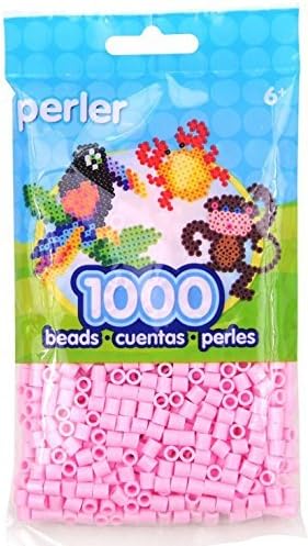 Bulk Buy: Perler Beads 1,000 Count light pink by Perler