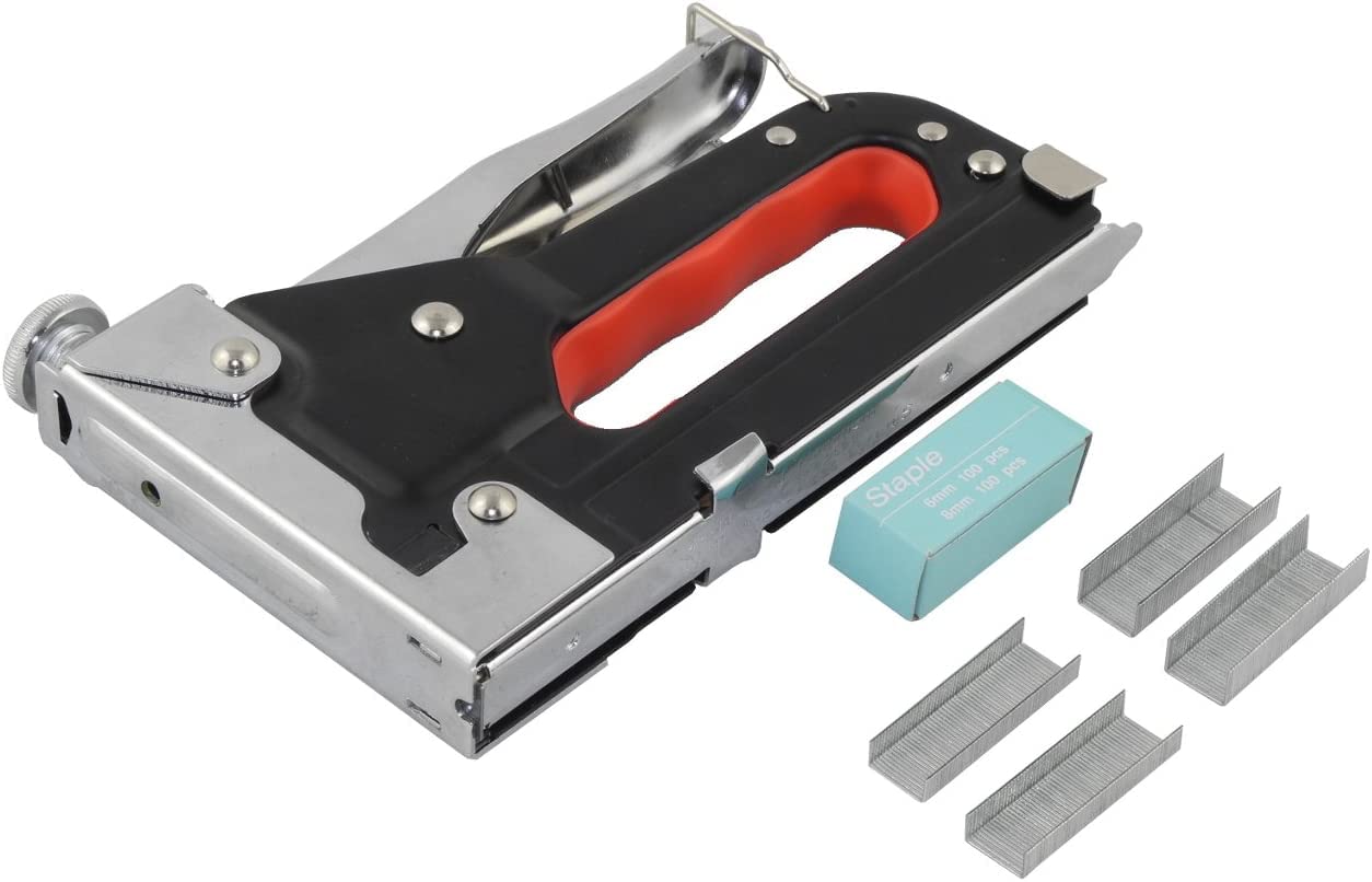 Stapler 4-12 mm Staple Gun 6 mm & 8 mm Staples